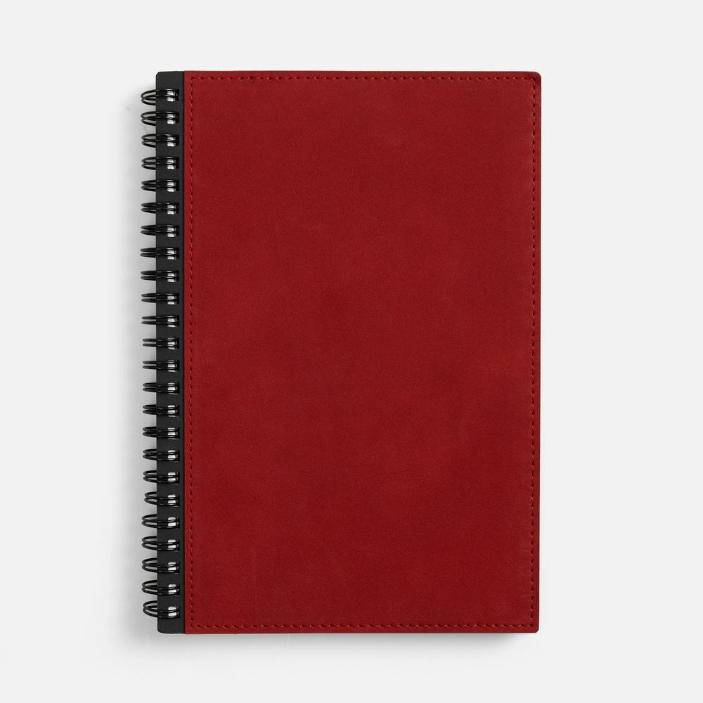Ежедневник Notera, недатированный, красный
