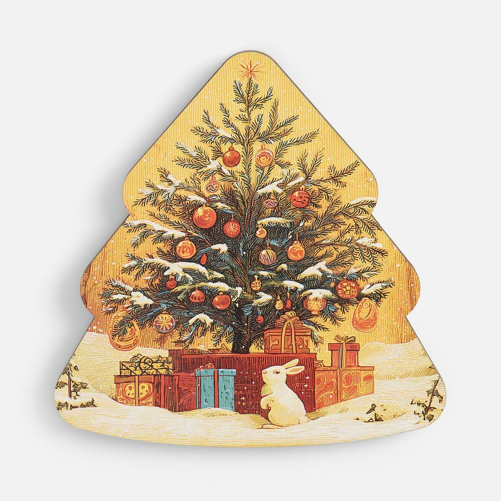 Пазл фигурный «Елочка»