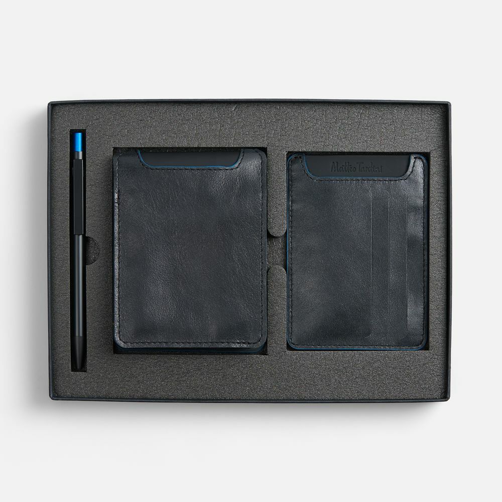 Набор Arrival, черный с синим