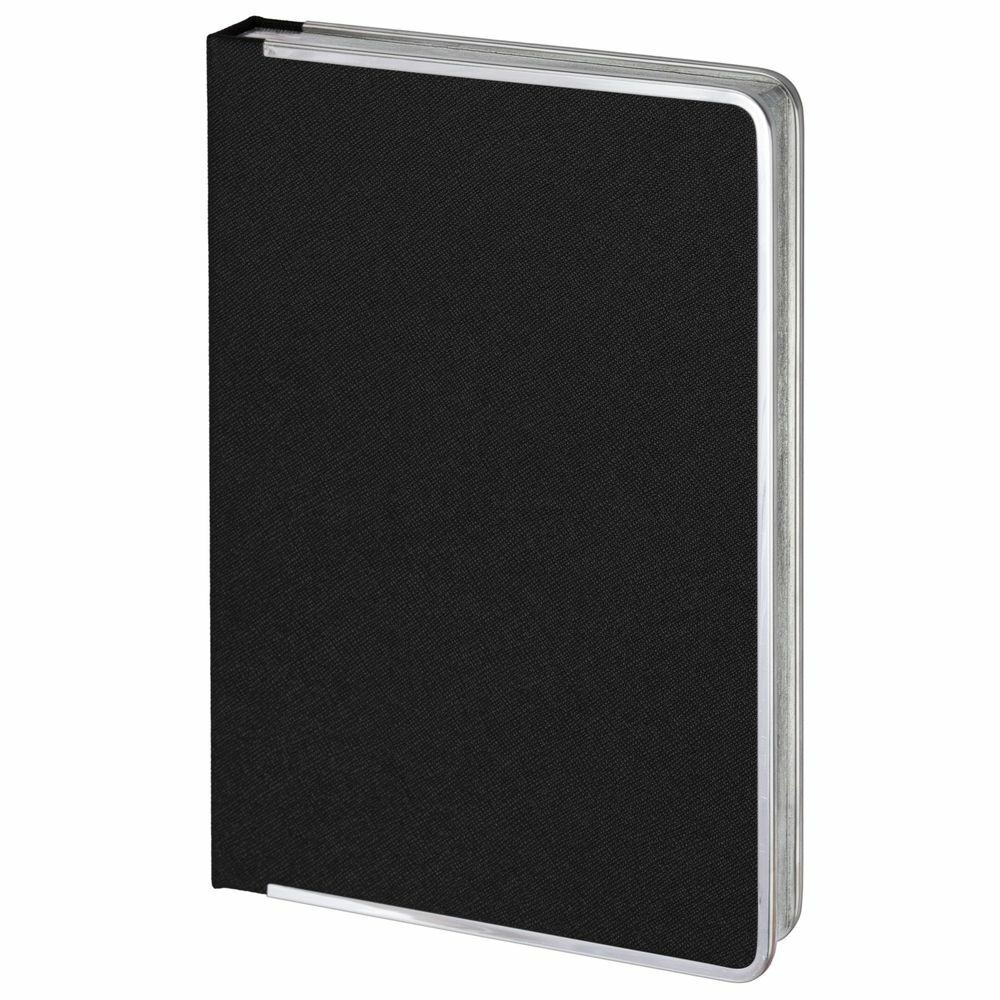 Ежедневник Frame Metal, недатированный, черный