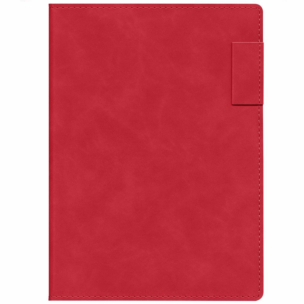 Ежедневник Lable Touch, недатированный, красный
