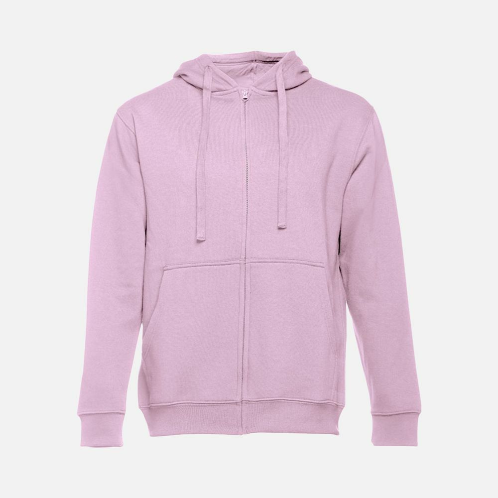 Толстовка мужская на молнии с капюшоном Amsterdam, сиреневая