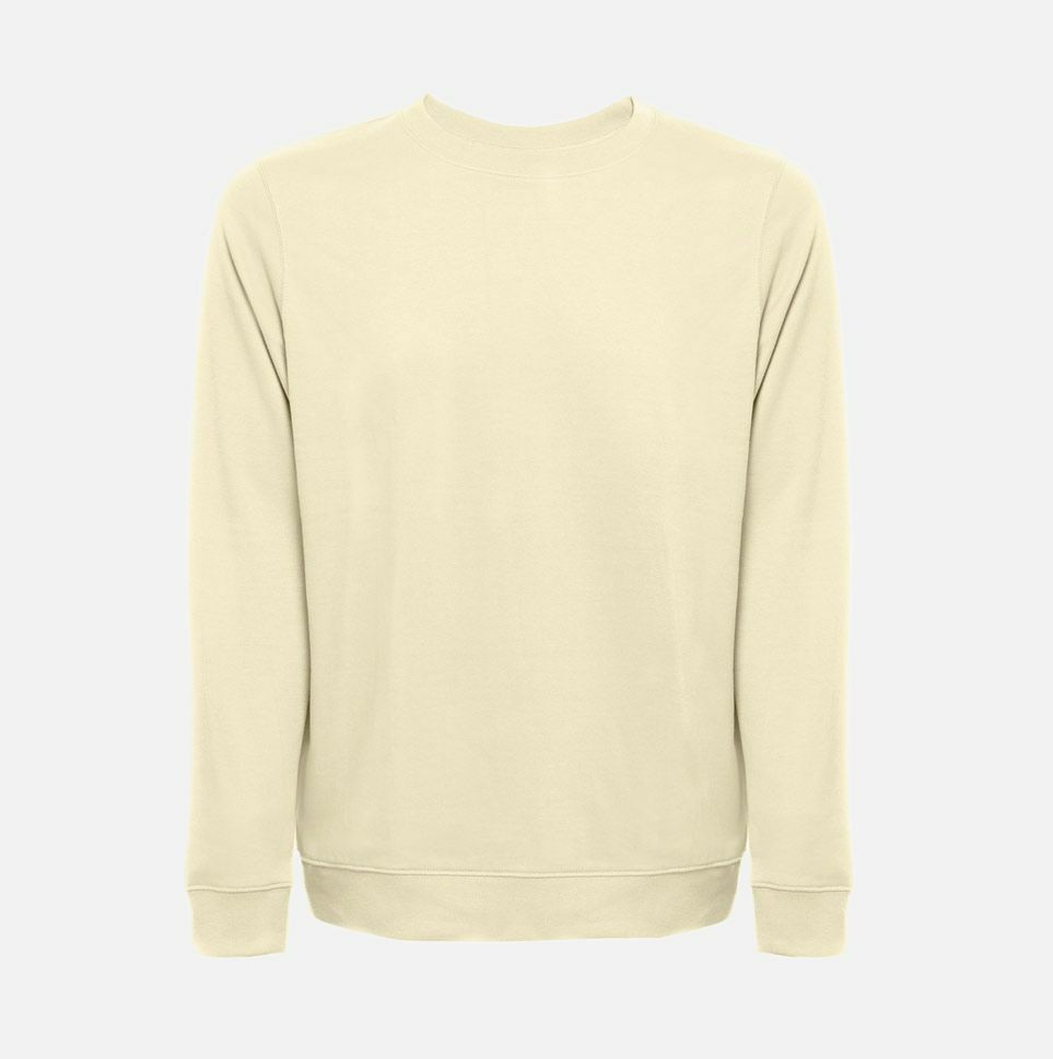 Свитшот унисекс Colombo, светло-желтый