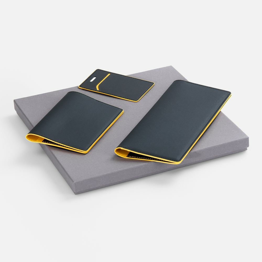 Набор Multimo Simple, черный с желтым