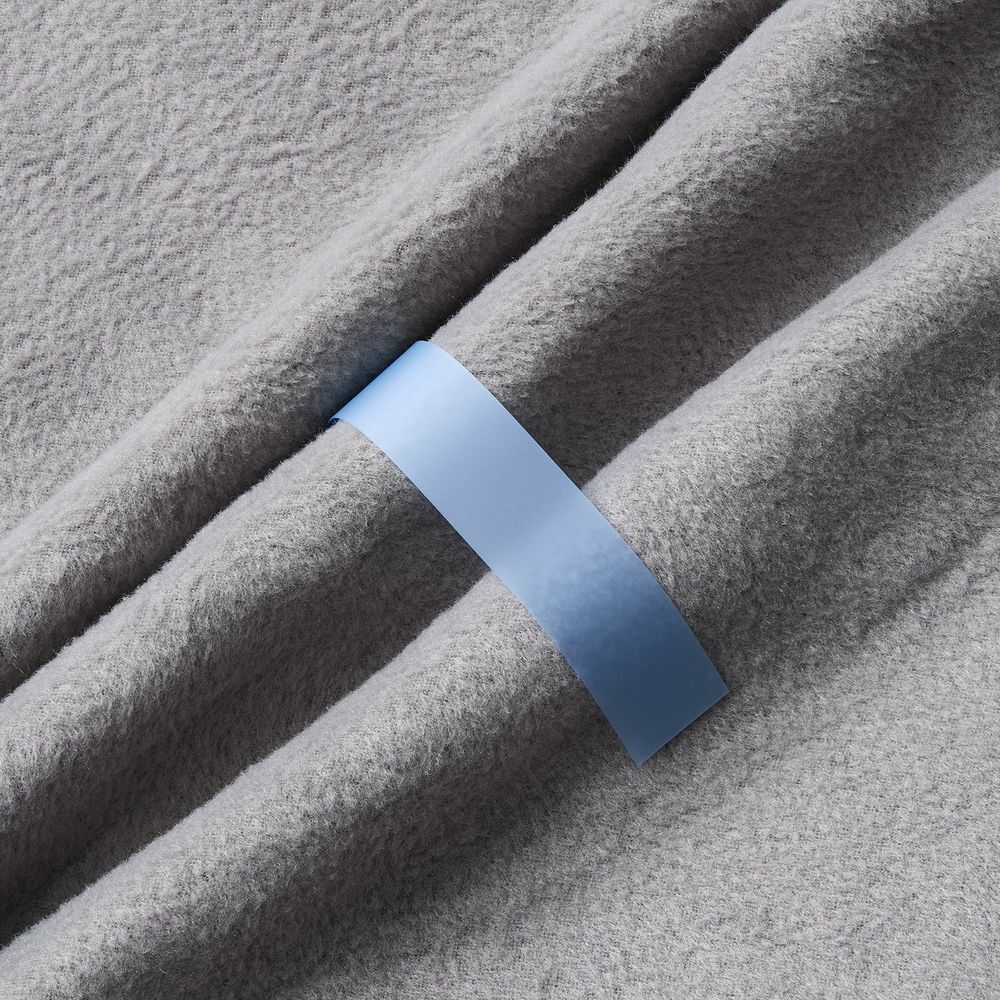 Лента силиконовая Biguna 20 S, прозрачная голубая, 10 см