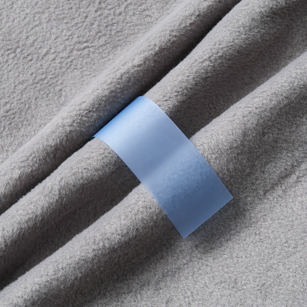 Лента силиконовая Biguna 35 S, прозрачная голубая, 40 см