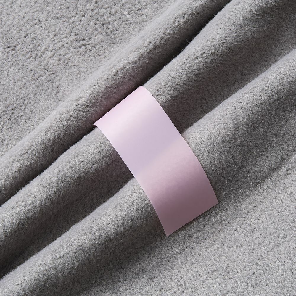 Лента силиконовая Biguna 35 S, прозрачная розовая, 30 см