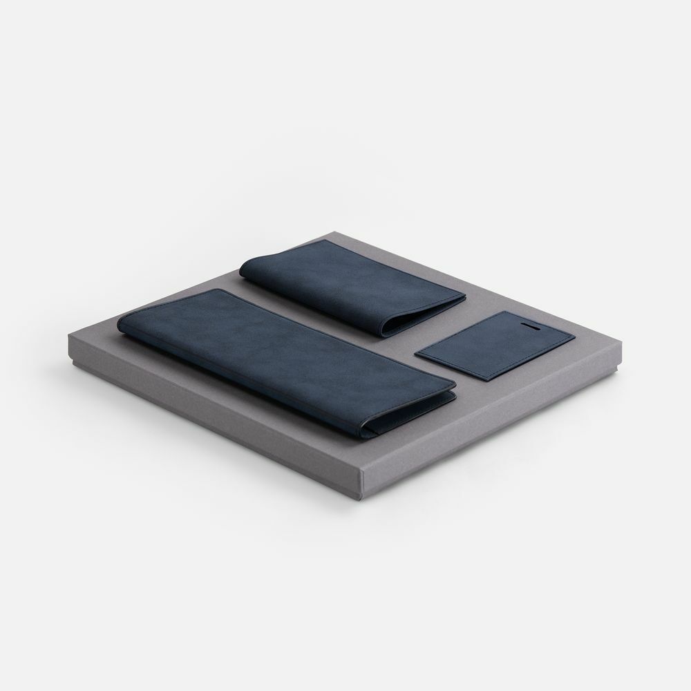 Набор Nubuk Trio, синий