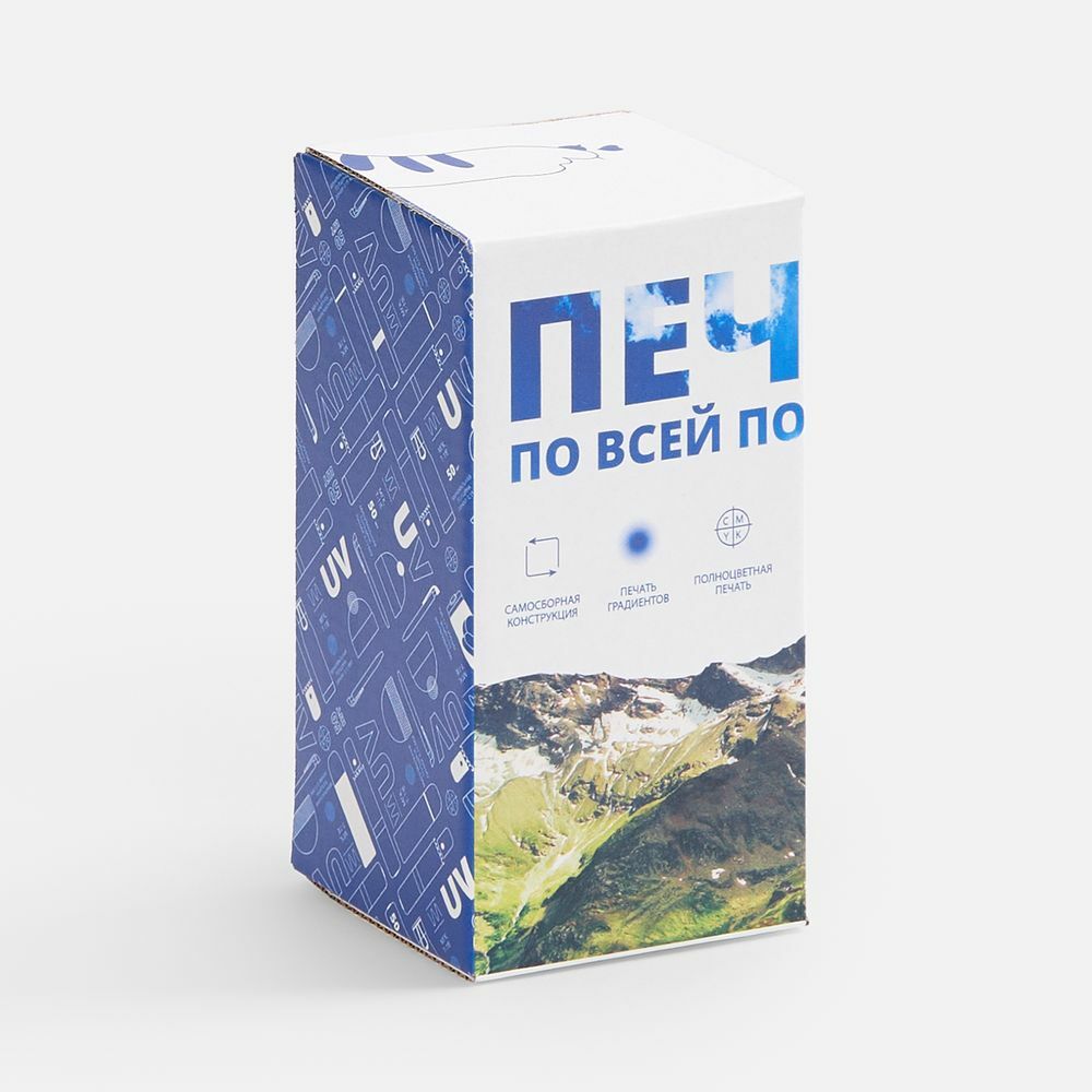 Коробка с полноцветной печатью для термостакана Canella