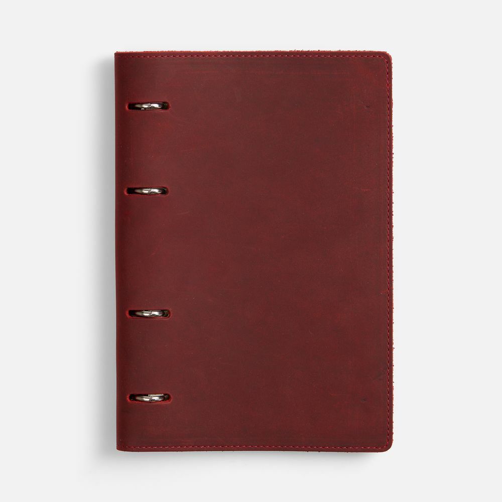 Ежедневник inStream, недатированный, красный