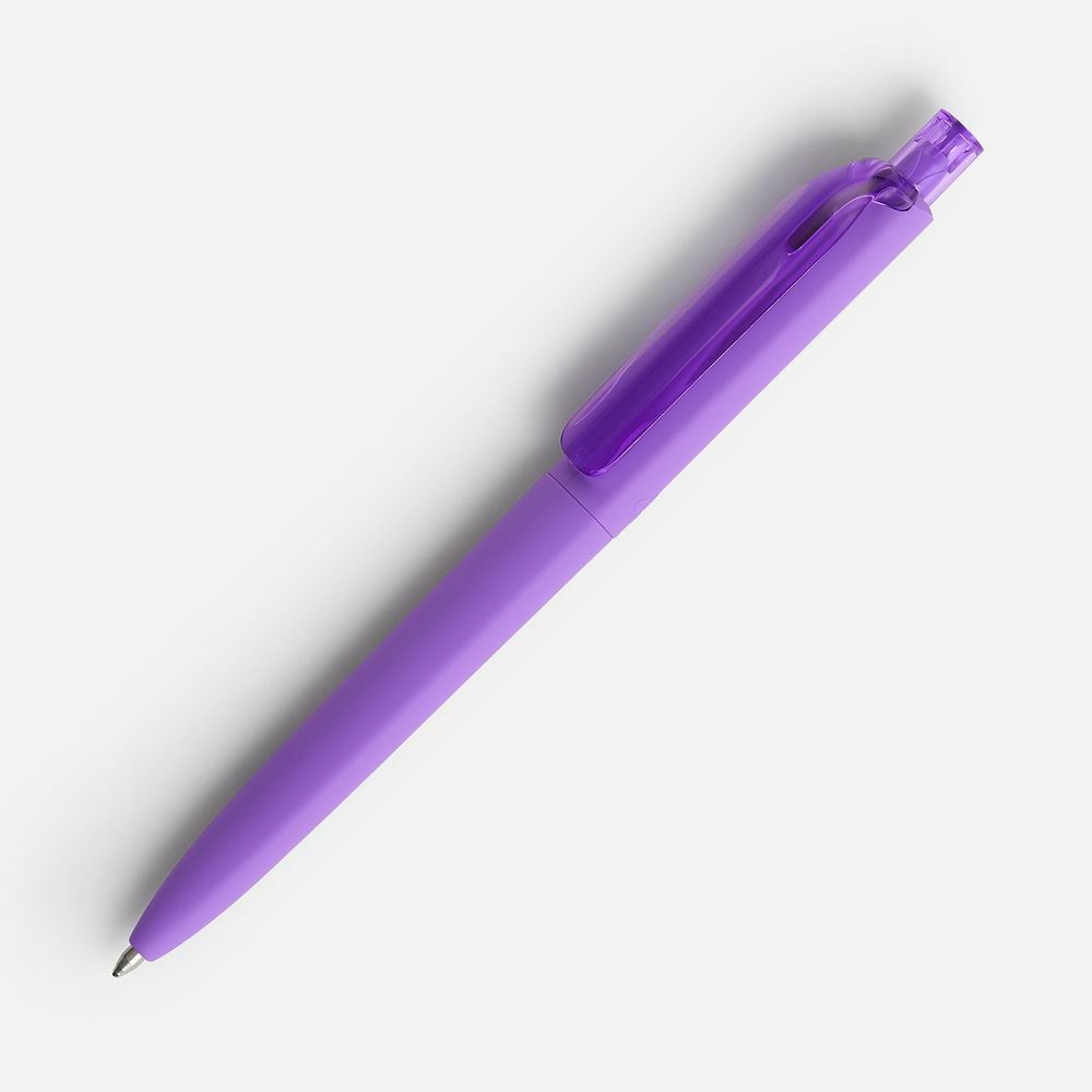 Ручка шариковая Prodir DS8 PRR-T Soft Touch, фиолетовая