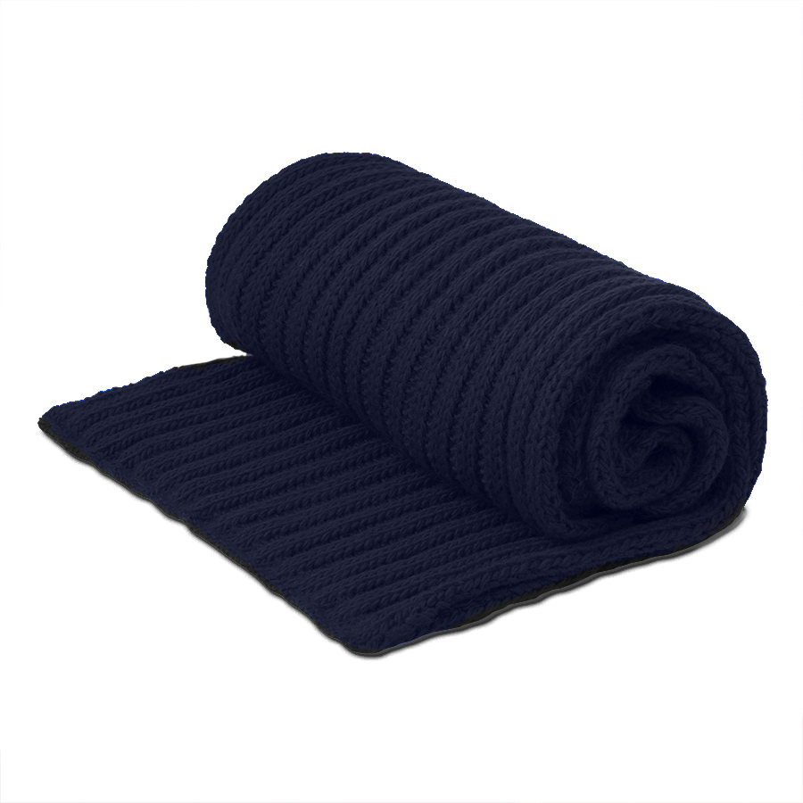 Шарф вязаный НАСВЯЗИ© шерсть/акрил