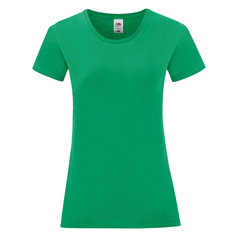 Футболка &quot;Ladies Iconic&quot;, зеленый, XL, 100% хлопок, 150г/м2