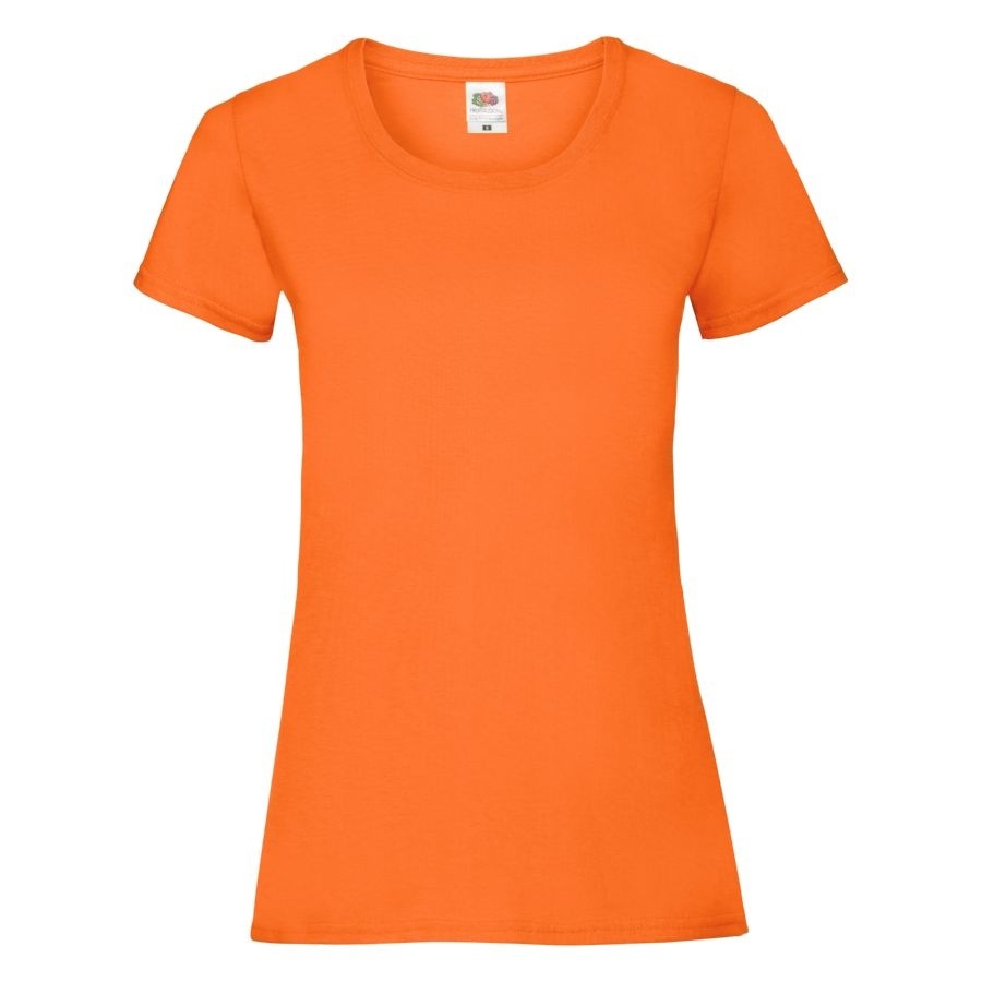 Футболка &quot;Lady-Fit Valueweight T&quot;, оранжевый_XL, 100% хлопок, 165 г/м2