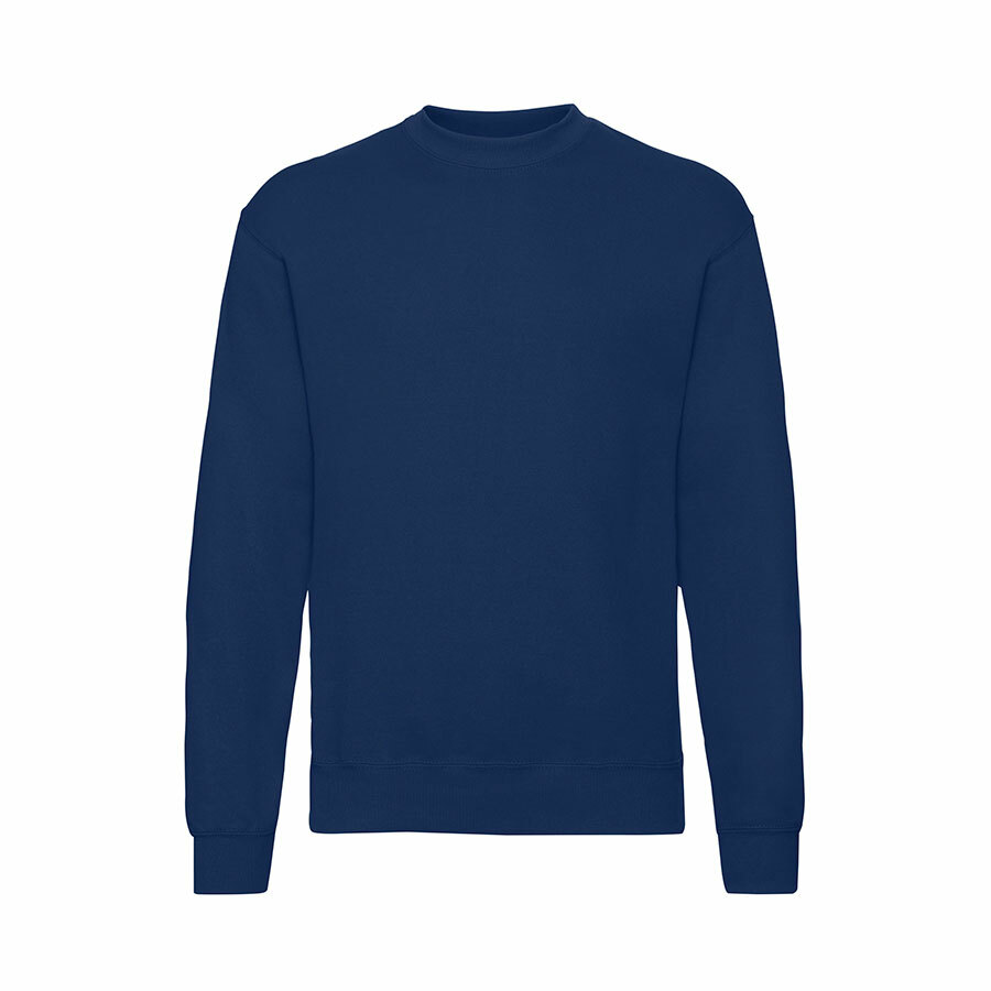 Свитшот с начесом &quot;Classic Set-In Sweat&quot;,  темно-синий, XL, 80% х/б 20% полиэстер, 280 г/м2