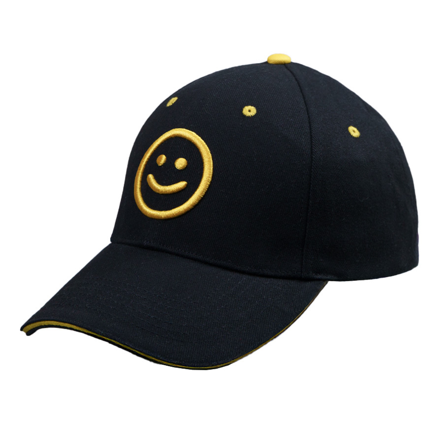 Образец бейсболка CUSTOM MERCH, 6 клиньев, металлическая застёжка с логотипом