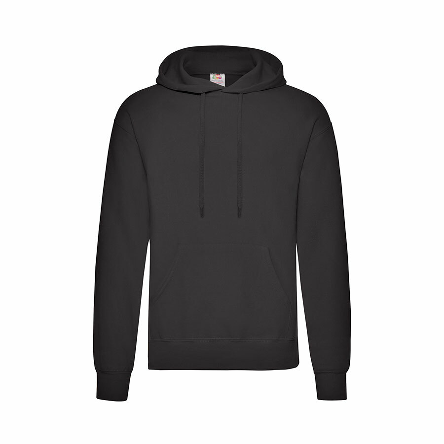 Толстовка &quot;Hooded Sweat&quot;, черный_2XL, 80% х/б, 20% п/э, 280 г/м2