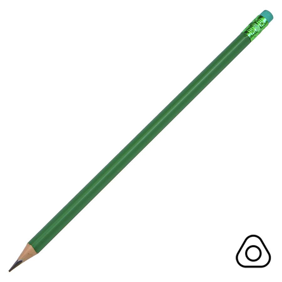 Карандаш чернографитный трехгранный TRINITY