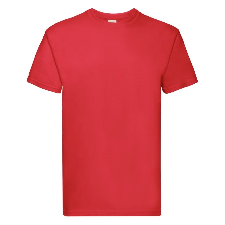 Футболка &quot;Super Premium T&quot;, красный_XL, 100% х/б, 205 г/м2