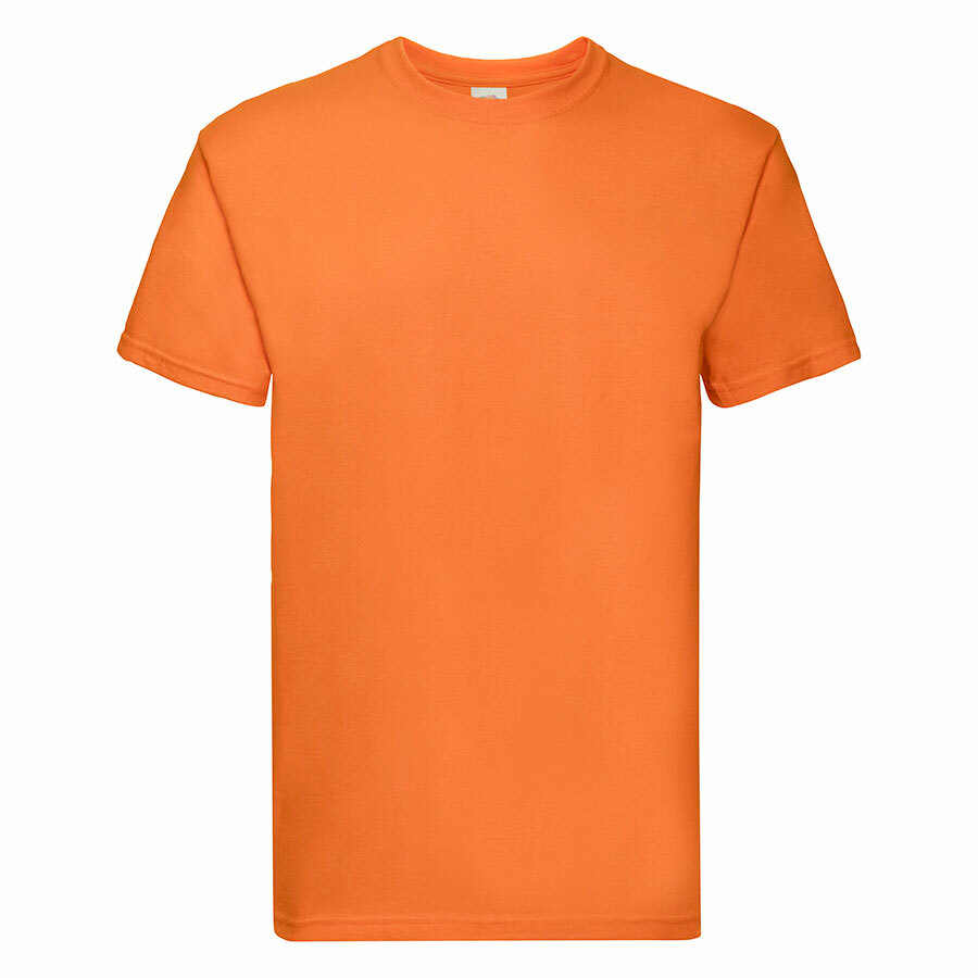 Футболка &quot;Super Premium T&quot;, оранжевый_XL, 100% х/б, 205 г/м2