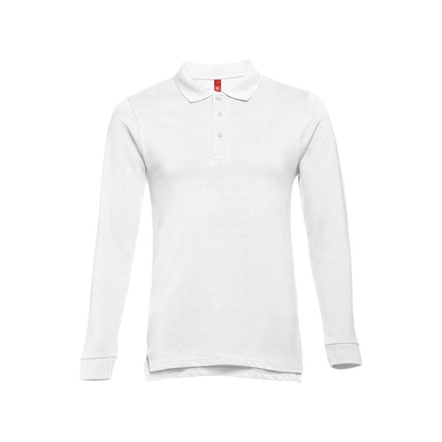 Рубашка-поло мужская BERN 210 с длинным рукавом