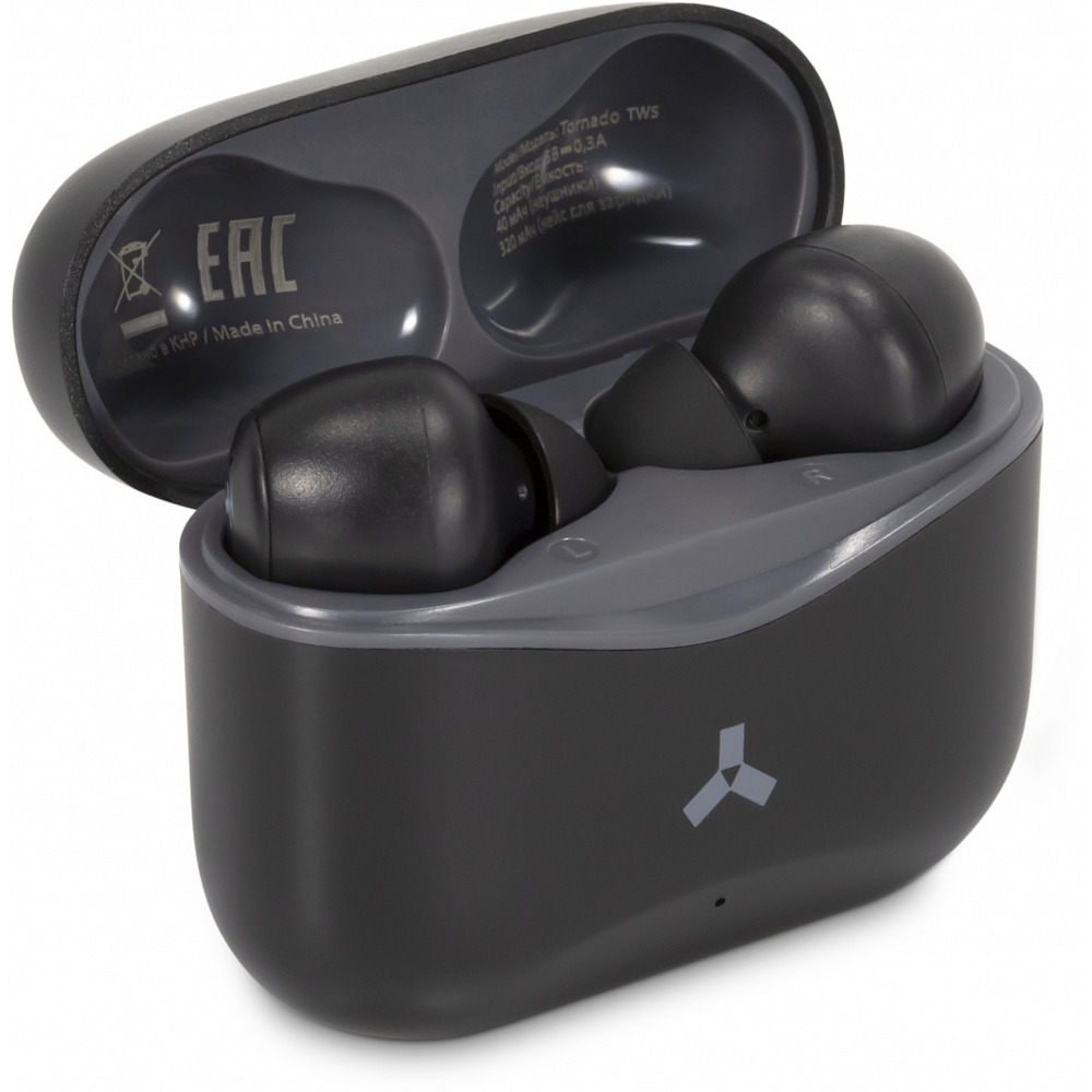 Беспроводные наушники ACCESSTYLE TORNADO ANC TWS, черный