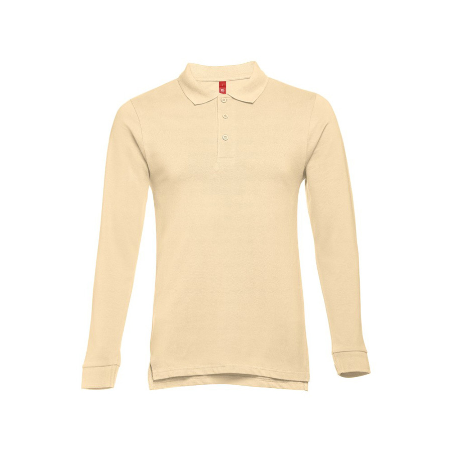 Рубашка-поло мужская BERN 210 с длинным рукавом