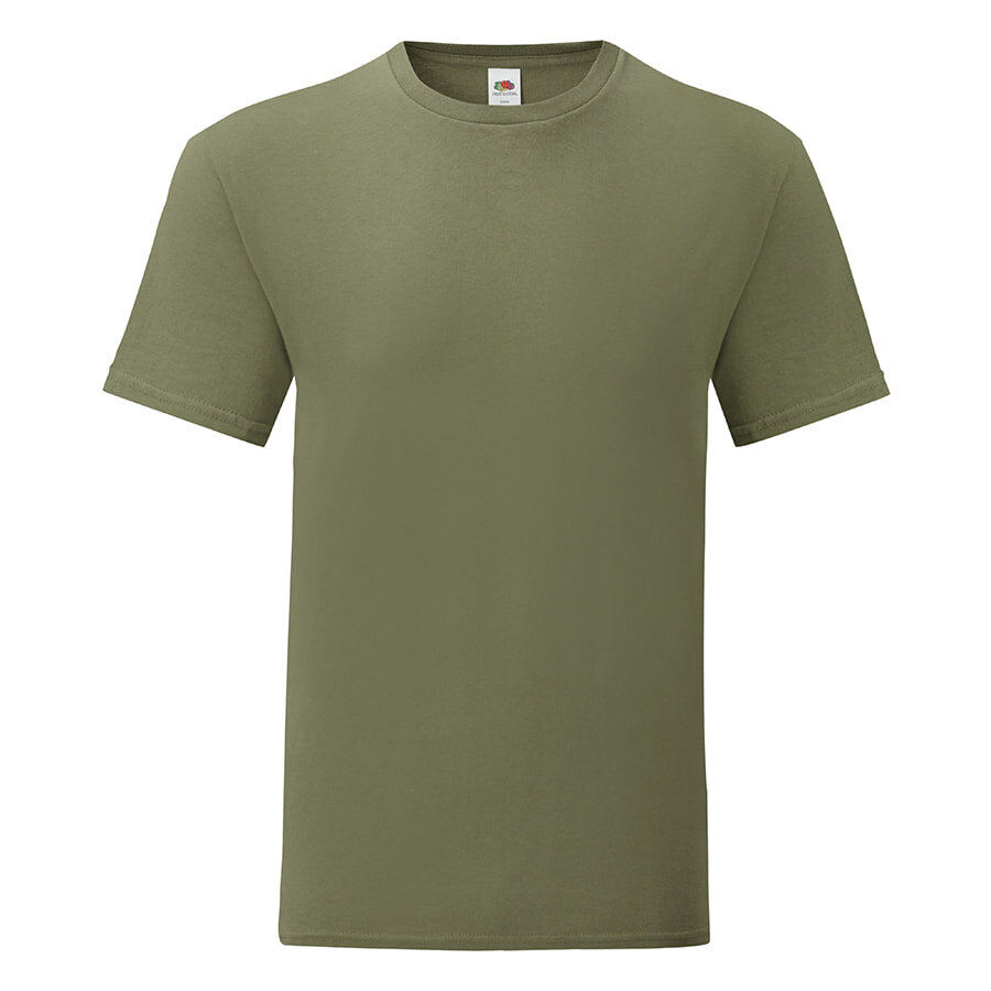 Футболка &quot;Iconic&quot;, оливковый, 3XL, 100% х/б, 150 г/м2