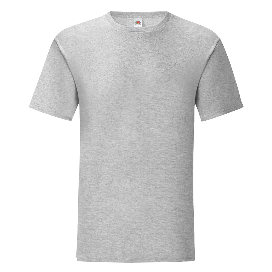 Футболка &quot;Iconic&quot;, серый меланж,  XL, 97% х/б, 3% полиэcтер, 150 г/м2
