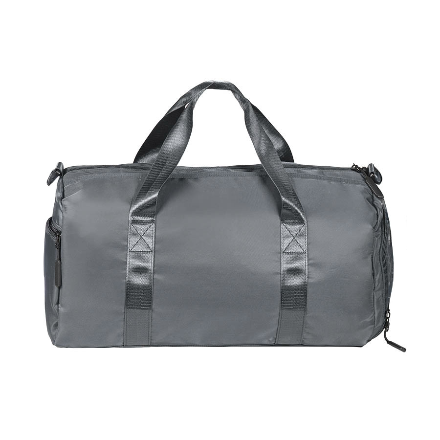 Сумка спортивная "Gym" ,без ремня ; серая; 45х21х20 см; полиэстер