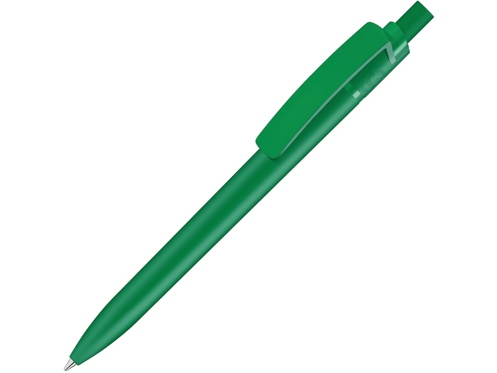 Ручка шариковая пластиковая из RPET &quot;RECYCLED PET PEN STEP F&quot;, зеленый