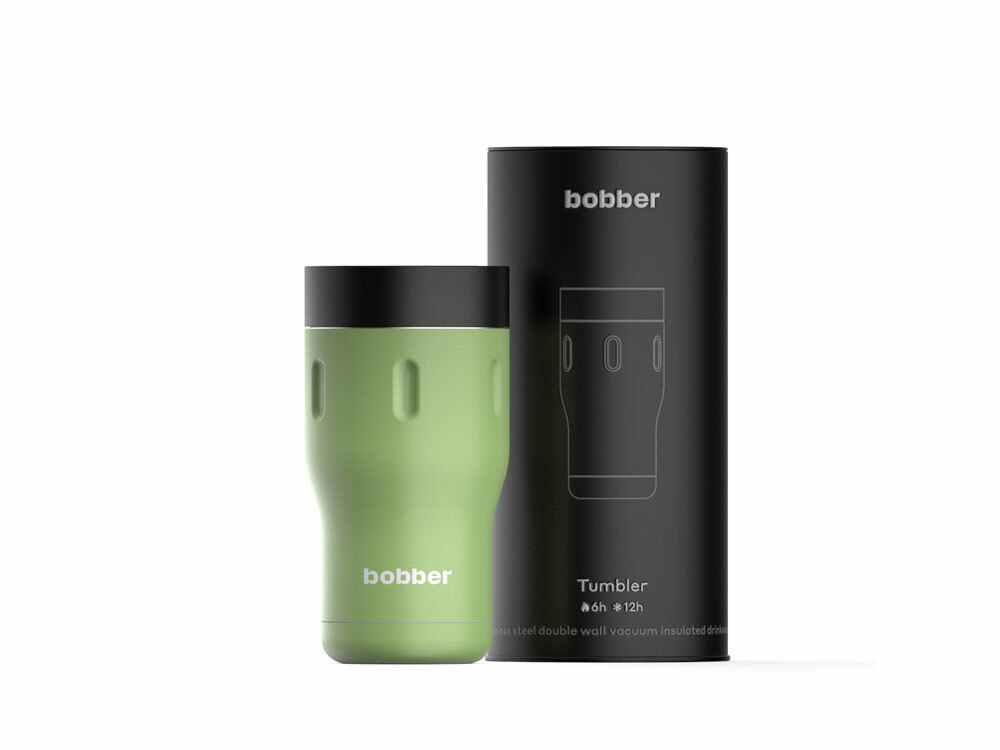 Термос питьевой, вакуумный, бытовой, тм &quot;bobber&quot;. Объем 0,35 литра. Артикул Tumbler-350 Mint Cooler