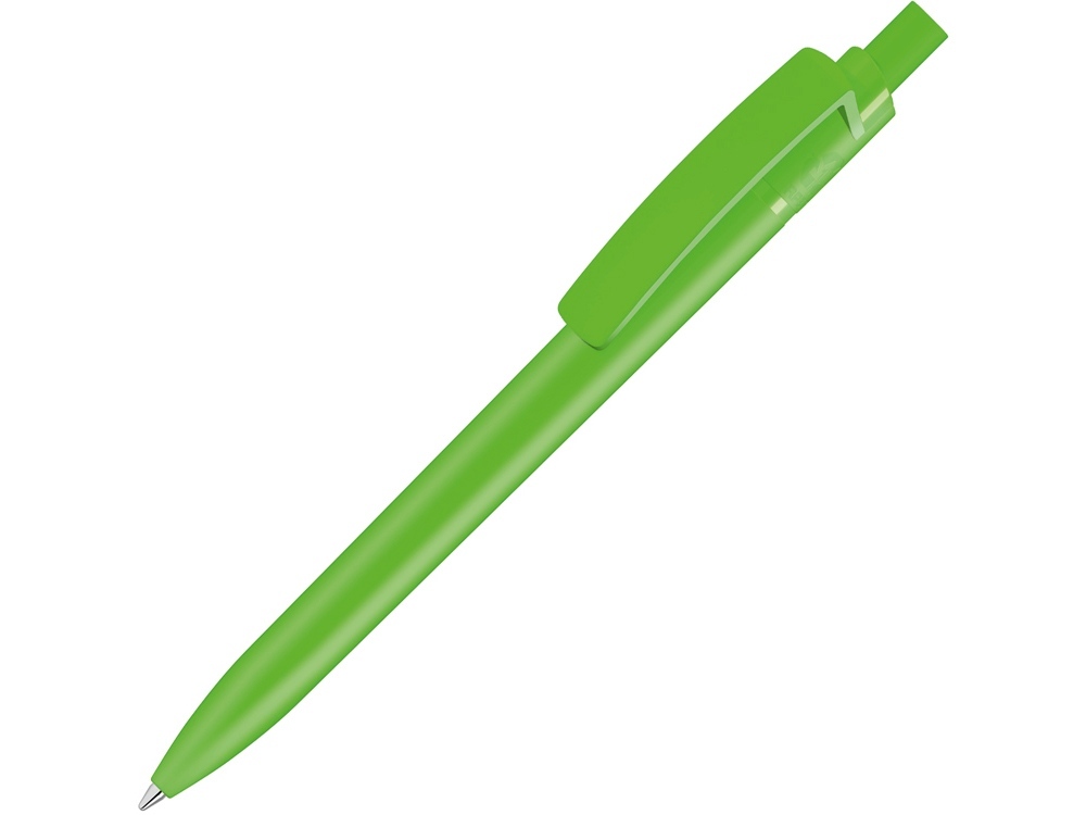 Ручка шариковая пластиковая из RPET &quot;RECYCLED PET PEN STEP F&quot;, зеленое яблоко