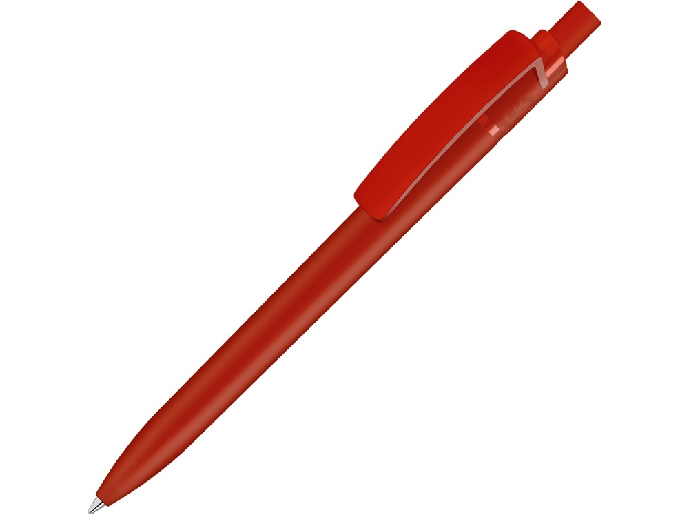 Ручка шариковая пластиковая из RPET &quot;RECYCLED PET PEN STEP F&quot;, красный