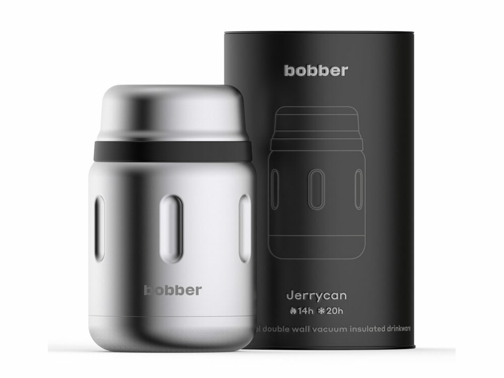 Термос для еды, вакуумный, бытовой, тм &quot;bobber&quot;. Объем 0.7 литра. Артикул Jerrycan-700 Matte