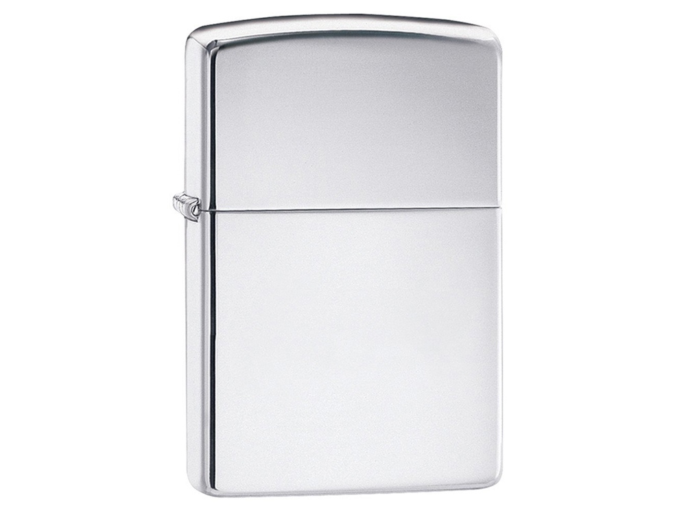 Зажигалка ZIPPO Classic с покрытием High Polish Chrome, латунь/сталь, серебристая, 38x13x57 мм