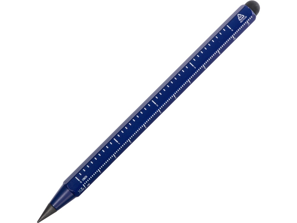 Вечный карандаш из переработанного алюминия &quot;Sicily&quot;, темно-синий