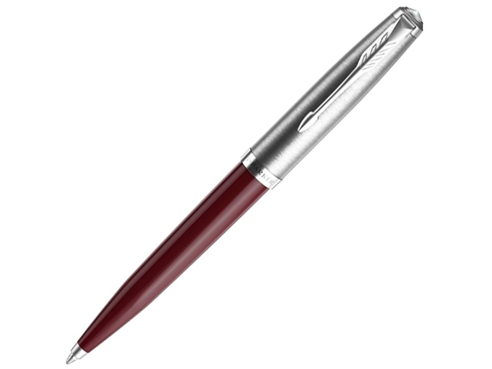 Шариковая ручка Parker 51 CORE BURGUNDY CT, стержень: M, цвет чернил: black, в подарочной упаковке.