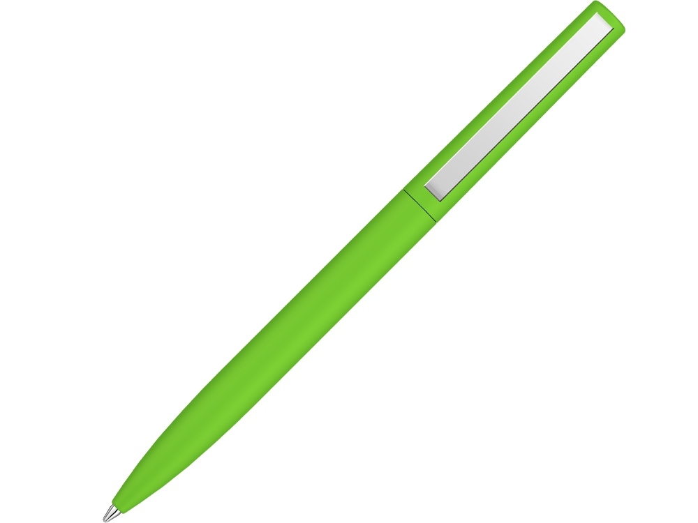 Шариковая ручка  &quot;Bright F Gum&quot; soft-touch, зеленое яблоко