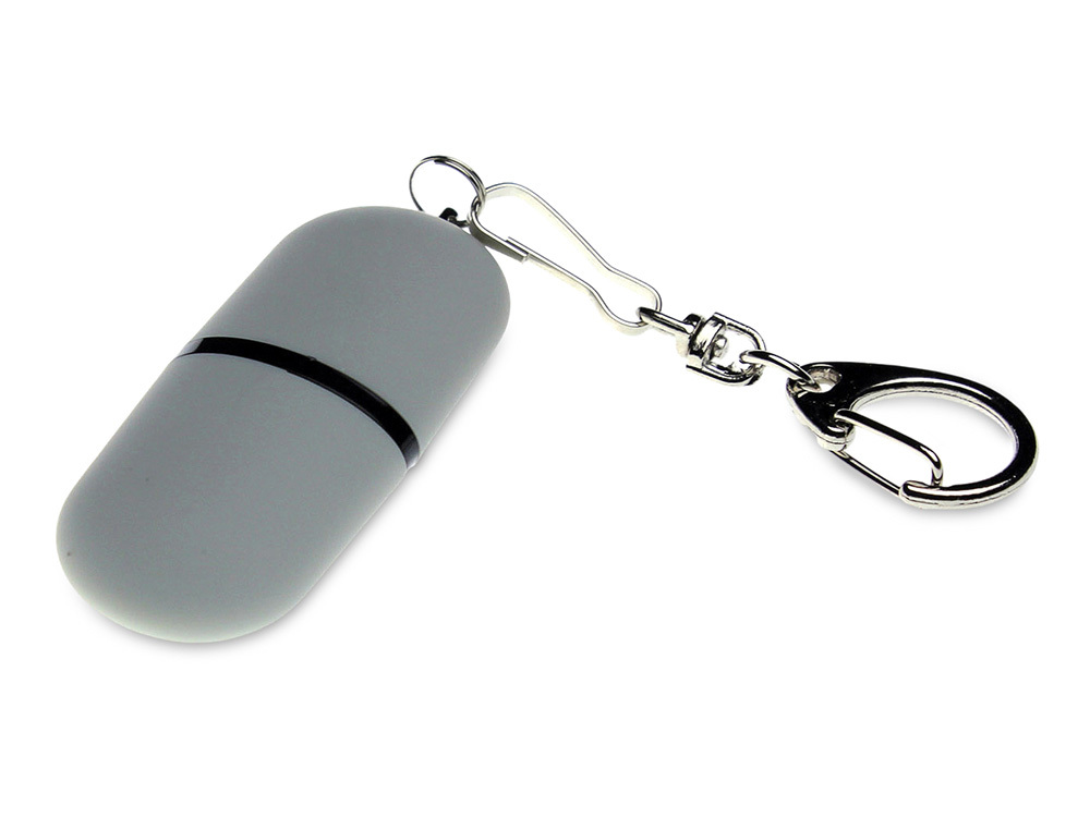 Флешка Goutte Soft-touch на 64 Гб, серый