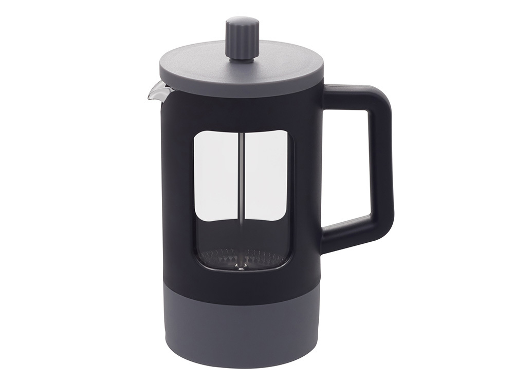 Френч-пресс "Double Tone", черный-серый