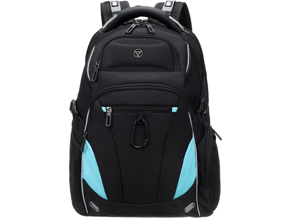 Рюкзак TORBER XPLOR с отделением для ноутбука 15&quot;, чёрный, полиэстер 900D, 34x22x46 см, 34л