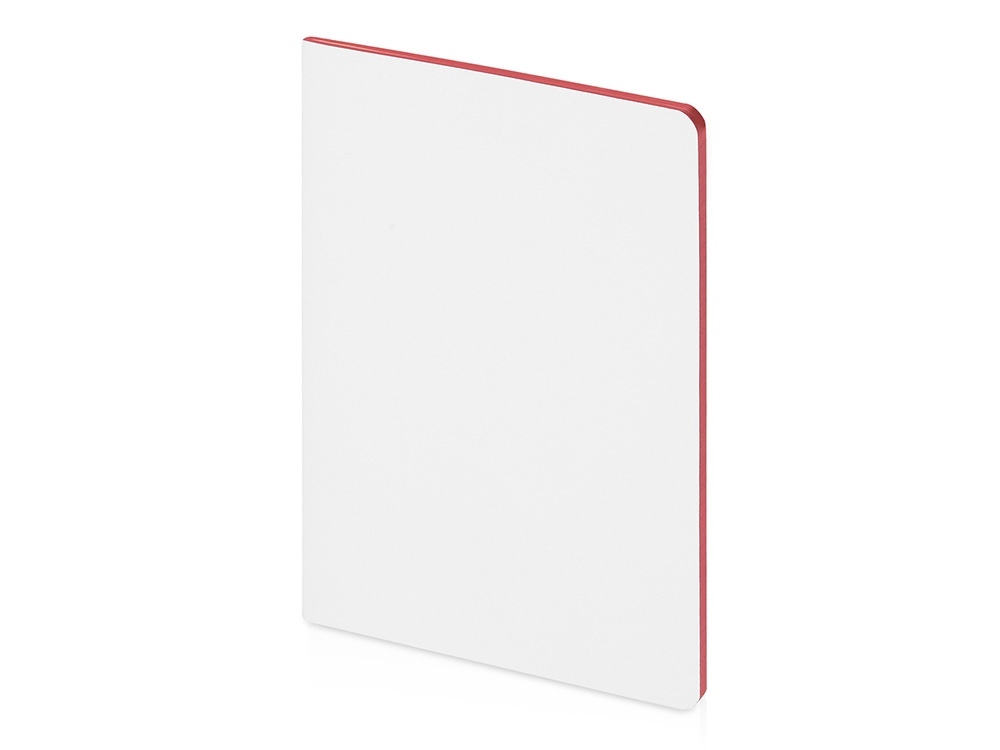 Бизнес-тетрадь А5 &quot;Pragmatic Contrast&quot;, 40 листов в клетку, белый с красным срезом