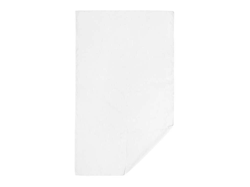 Легкое полотенце Gulpi  из микрофибры RPET с ремешком для складывания, 70*120 см, белый
