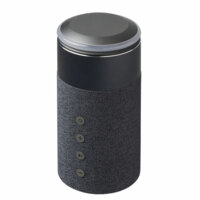 Колонка с беспроводной Magsafe-зарядкой для смартфона и наушников «Мьюзик», 15 Вт, черный