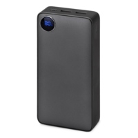 Внешний аккумулятор «Mild Pro» c быстрой зарядкой QC/PD, 20 000 mAh, серый (Р)