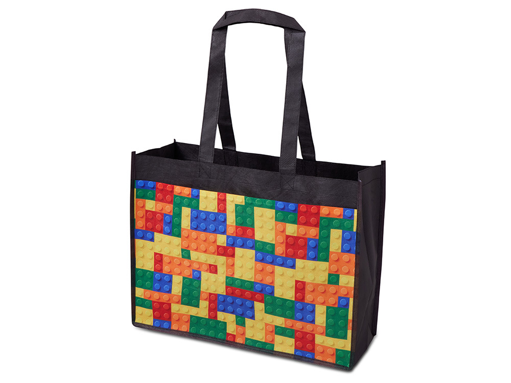 Сумка для шопинга PET-FP021（0020）16&quot;W*12&quot;H *6&quot;G