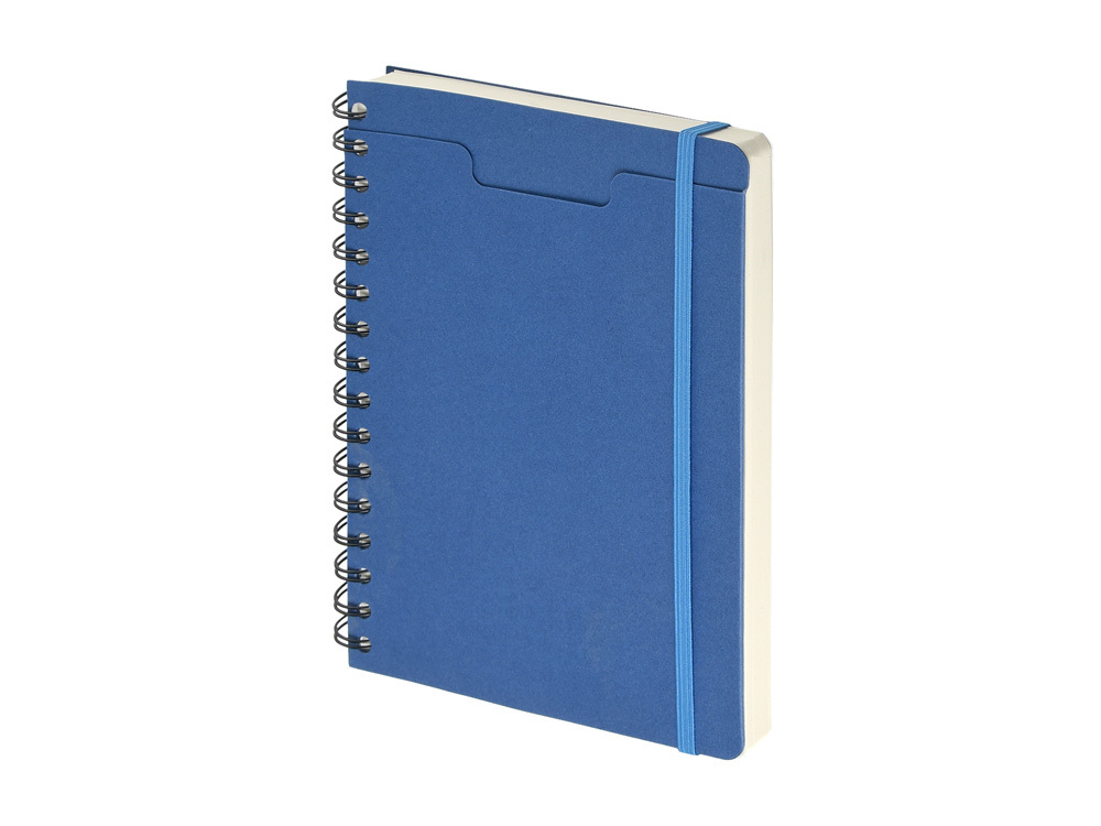 Ежедневник недатированный на гребне А5 &quot;Pragmatic&quot;, синий (Р)