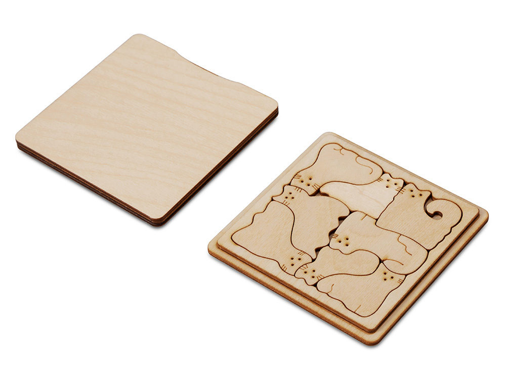 Деревянная головоломка "Catgram"