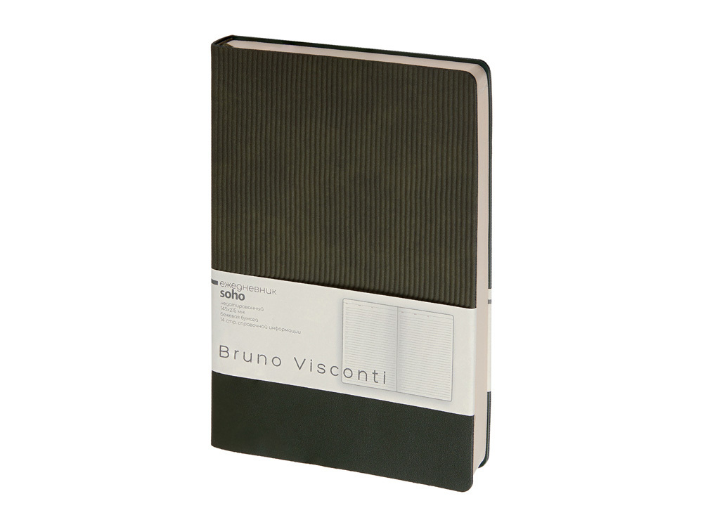 Ежедневник недатированный А5 &quot;Soho&quot;, зеленый